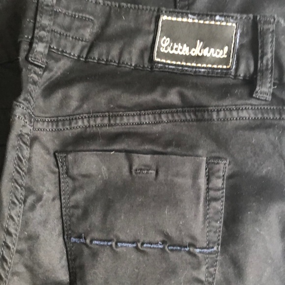 LITTLE MARCEL BLACK PANTS. - Picture 4 of 8